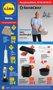 LIDL ne maisto prekių leidinys 2026.05.04 - 2026.05.10