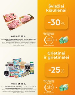 NORFA akcijos PRAKTIŠKOMIS VALANDOMIS gegužės 25 - gegužės 29 d.