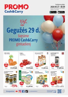 Naujas PROMO Cash&Carry leidinys nuo 2026.05.27 iki 2026.06.09