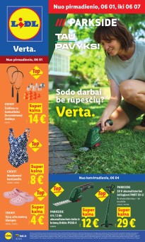 LIDL ne maisto prekių leidinys 2026.06.01 - 2026.06.07
