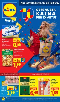 LIDL akcijų ir nuolaidų leidinys 2026.06.01 - 2026.06.07
