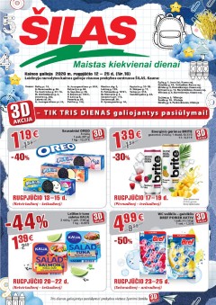 Naujas ŠILAS leidinys Nr.16 nuo 2026.08.12 iki 2026.08.25