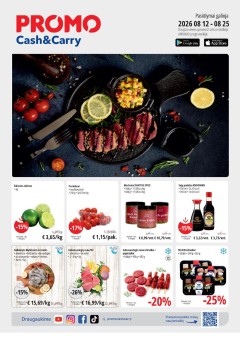Naujas PROMO Cash&Carry leidinys nuo 2026.08.12 iki 2026.08.25