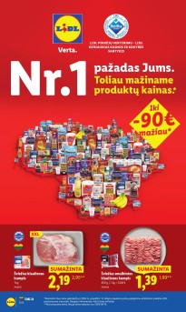 LIDL nuolaidų katalogas 