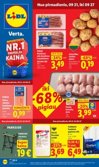 LIDL akcijų ir nuolaidų leidinys 2026.09.21 - 2026.09.27
