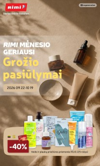 RIMI grožio prekiu katalogas 