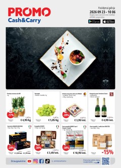 Naujas PROMO Cash&Carry leidinys nuo 2026.09.23 iki 2026.10.06