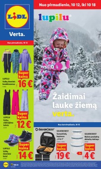 LIDL ne maisto prekių leidinys 2026.10.12 - 2026.10.18