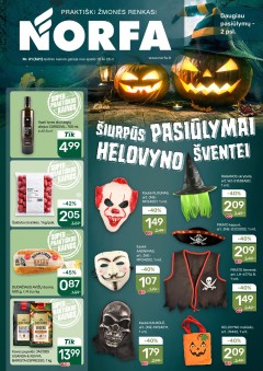 NORFA akcijų ir nuolaidų leidinys Nr.21 2026.10.15 - 2026.10.28