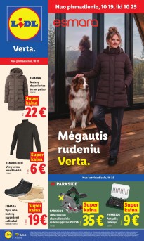 LIDL ne maisto prekių leidinys 2026.10.19 - 2026.10.25